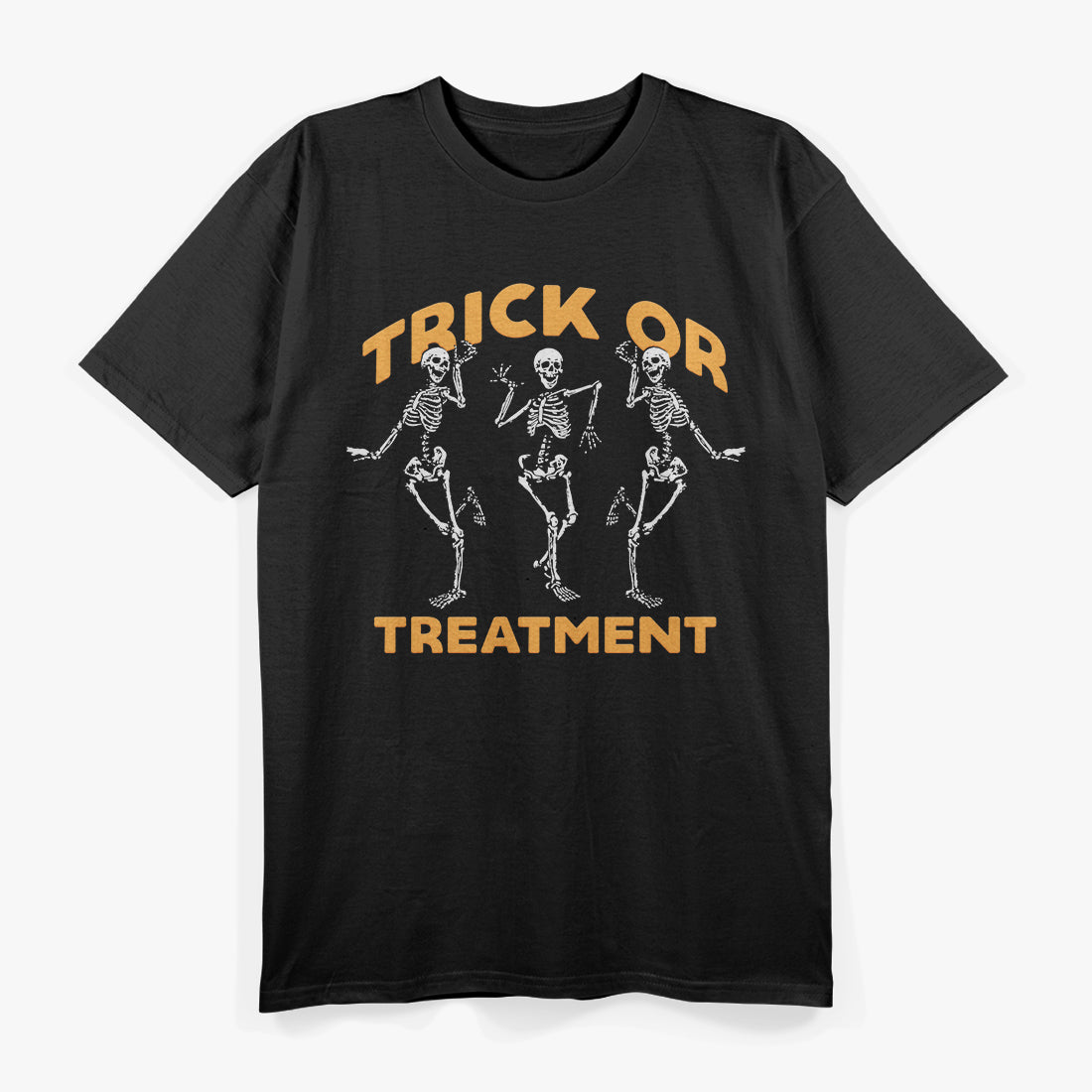 Trick Or Treatment Physical Therapy Skeleton T-Shirt