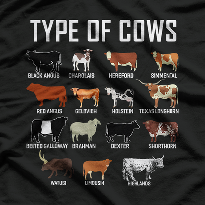 Cute Cow Lover – Perfect for Farmers and Ranchers T-Shirt