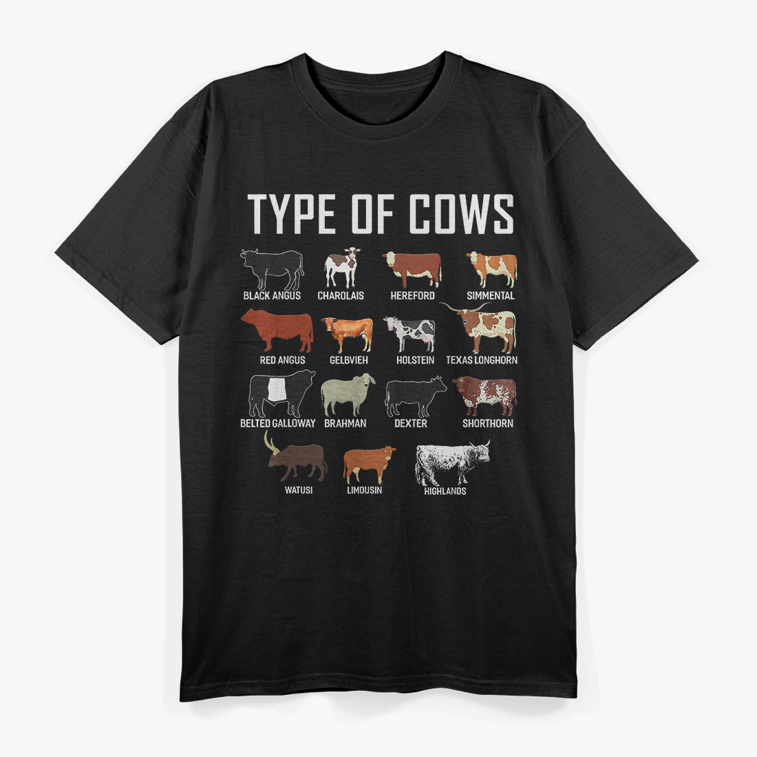 Cute Cow Lover – Perfect for Farmers and Ranchers T-Shirt