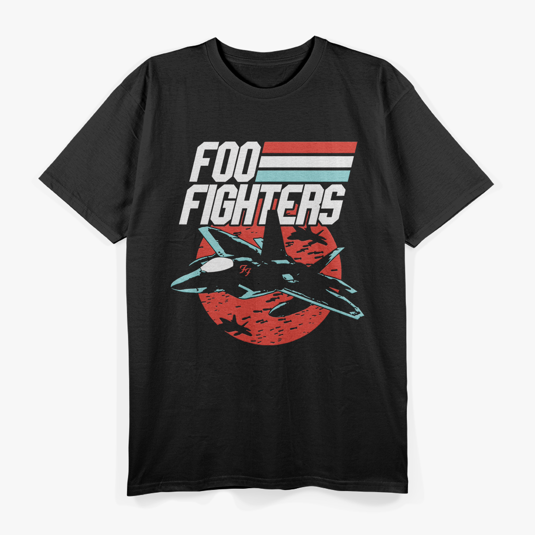Vintage Fighter Jet – USA Aviation Inspired Design T-Shirt