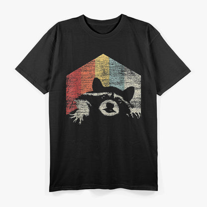 Vintage Raccoon – Retro Wildlife Animal Lover Nature T-Shirt