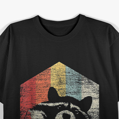 Vintage Raccoon – Retro Wildlife Animal Lover Nature T-Shirt