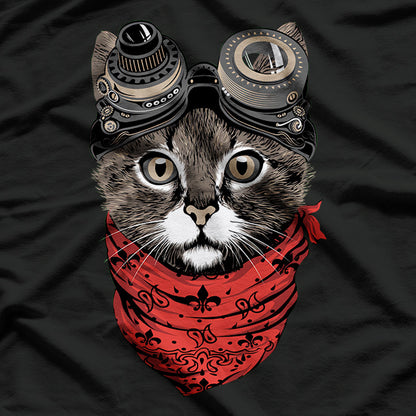 Funny Kitten Punk - Adorable Rebel Cat Lover T-Shirt