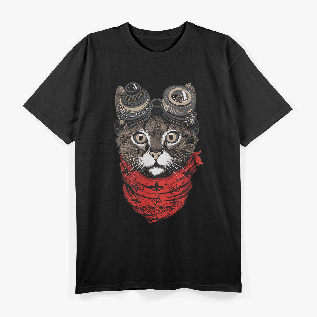 Funny Kitten Punk - Adorable Rebel Cat Lover T-Shirt