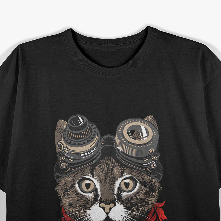 Funny Kitten Punk - Adorable Rebel Cat Lover T-Shirt