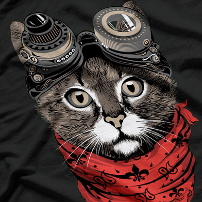 Funny Kitten Punk - Adorable Rebel Cat Lover T-Shirt