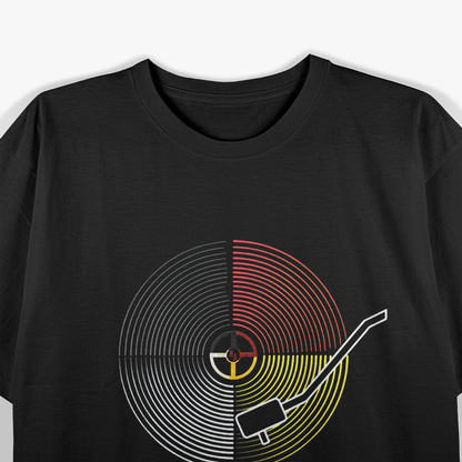 Native Medicine Wheel – Healing Balance Funny Records Love T-Shirt