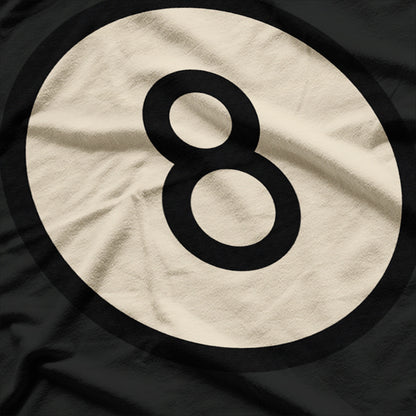 Retro Billiards 8-Ball Pool Player T-Shirt