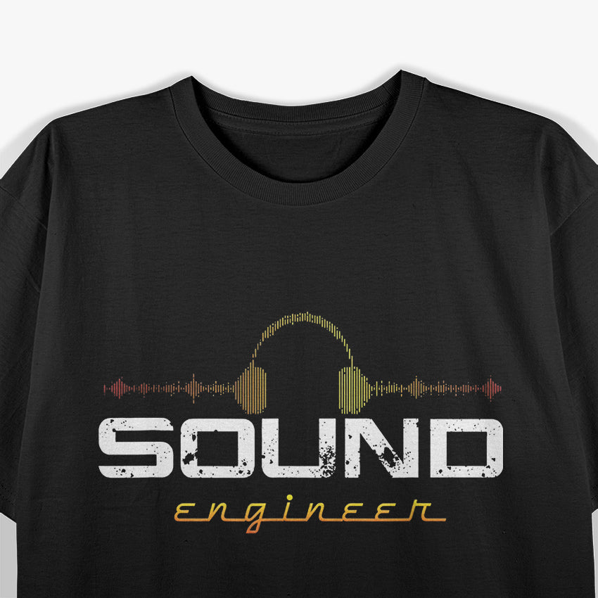 Audio Engineer Music Production Sound Engineer T-Shirt
