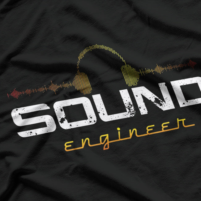 Audio Engineer Music Production Sound Engineer T-Shirt
