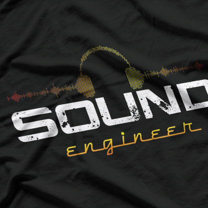 Audio Engineer Music Production Sound Engineer T-Shirt