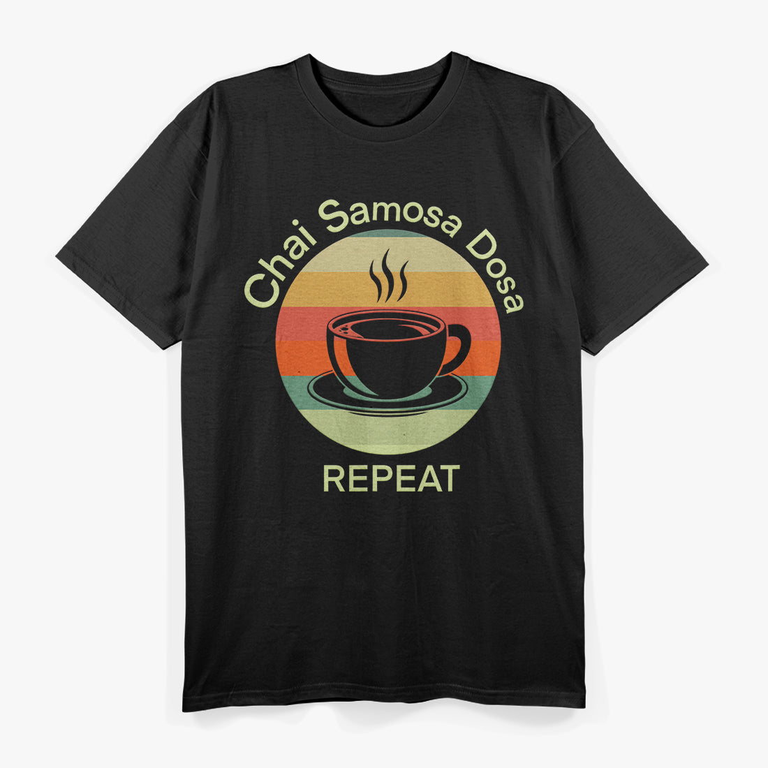 Chai Samosa Dosa Indian Culture Desi Hindi Funny T-Shirt