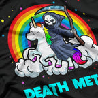 Death Metal Unicorn Rainbow: Brutal Yet Magical T-Shirt