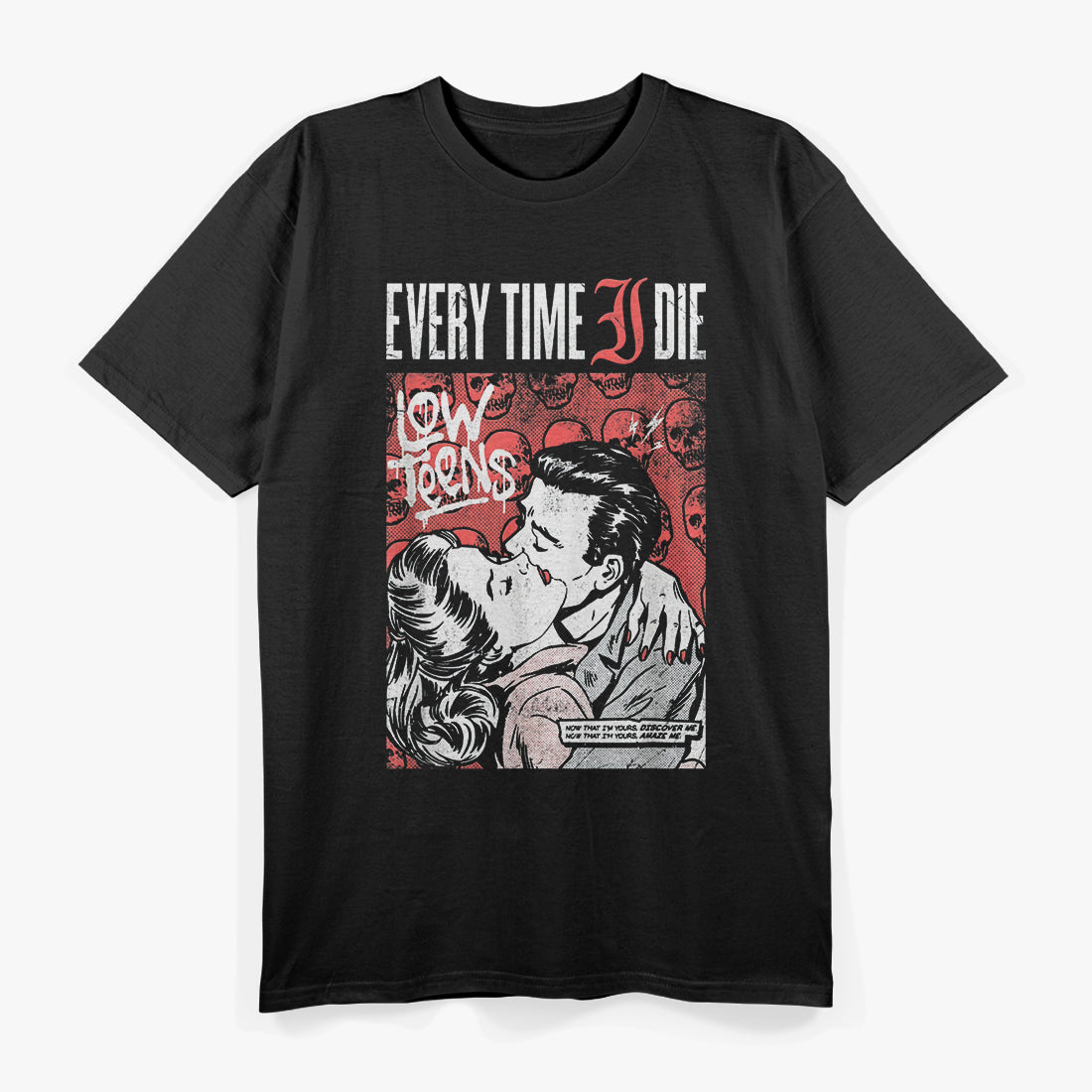 Every Time I Die: Comic-Style Chaos T-Shirt