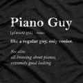 Piano King – Funny Musician & Pianist T-Shirt