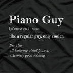 Piano King – Funny Musician & Pianist T-Shirt