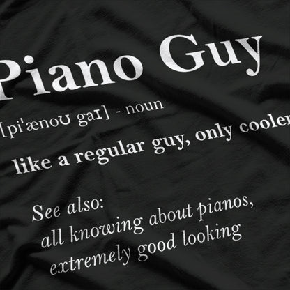 Piano King – Funny Musician & Pianist T-Shirt