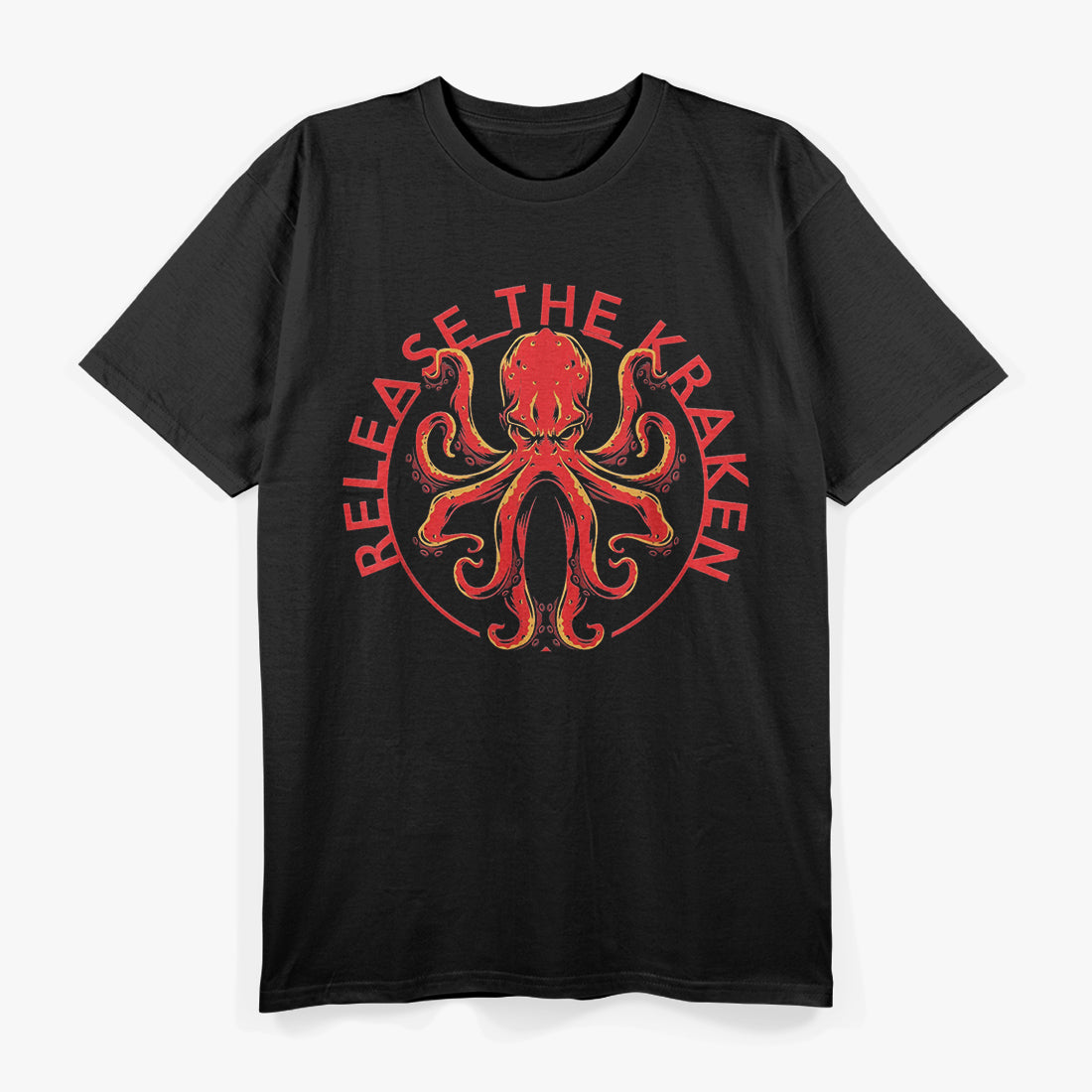 Release The Kraken - Mythical Sea Monster Unleashed T-Shirt