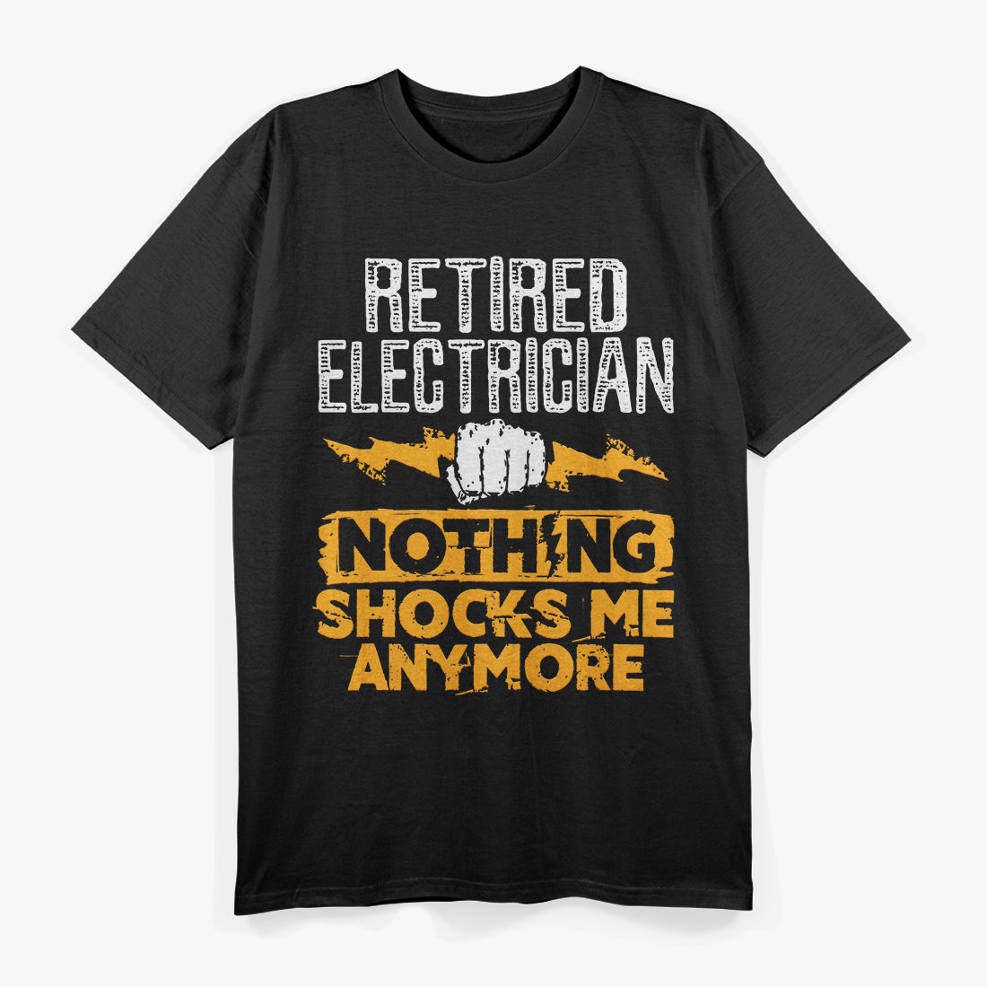 Retired Electrician I’m Wired for Relaxation Funny Career T-Shirt