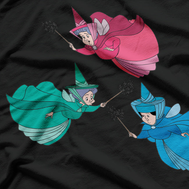Three Good Fairies – A Touch of Magic T-Shirt