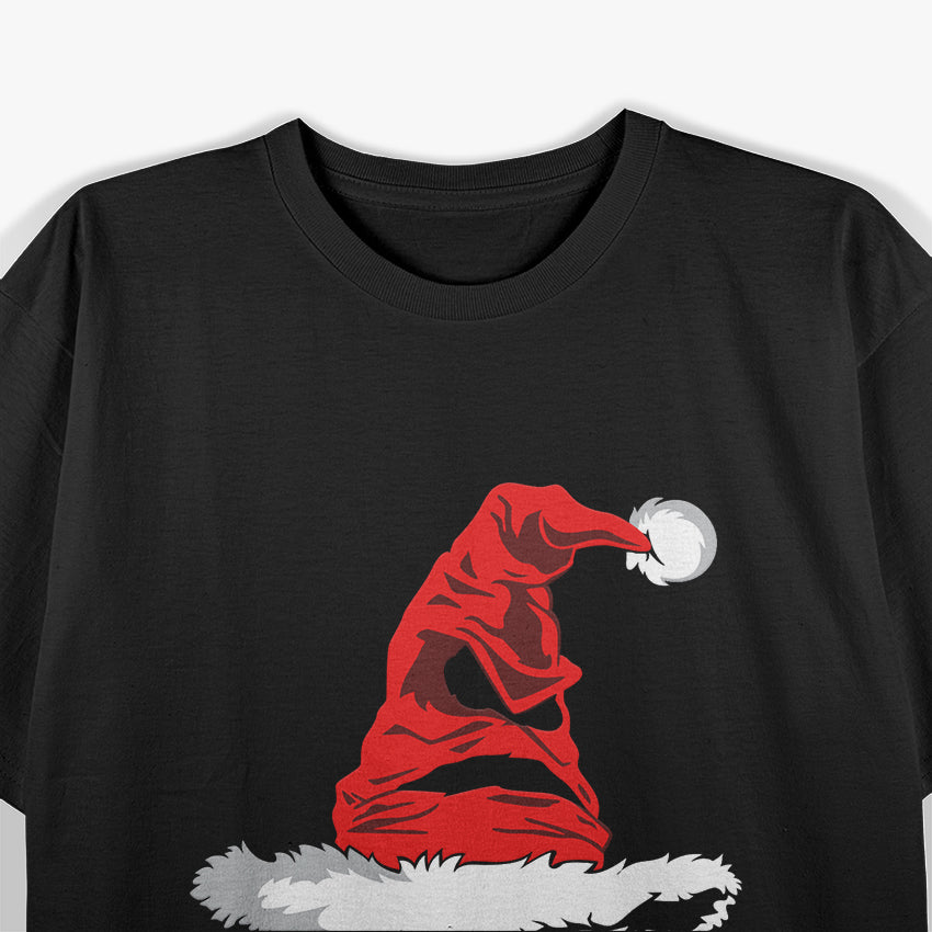 Naughty or Nice Funny Christmas Holiday Santa Claus Joke Gift T-Shirt