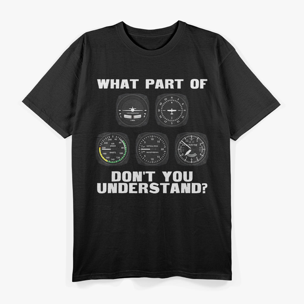 Funny Pilot Design, Airplane Airline Pilot T-Shirt