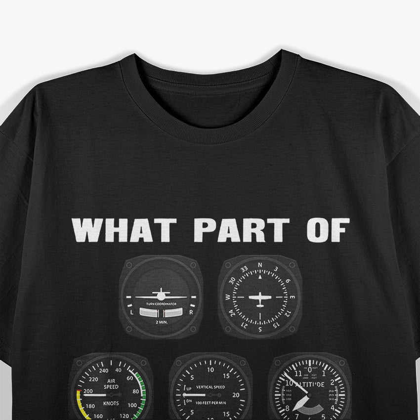 Funny Pilot Design, Airplane Airline Pilot T-Shirt