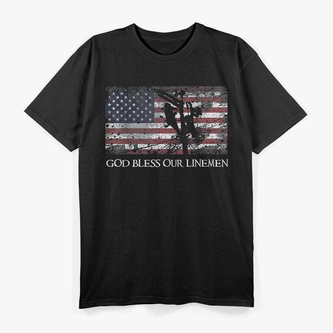 God Bless Our Hardworking Linemen T-Shirt