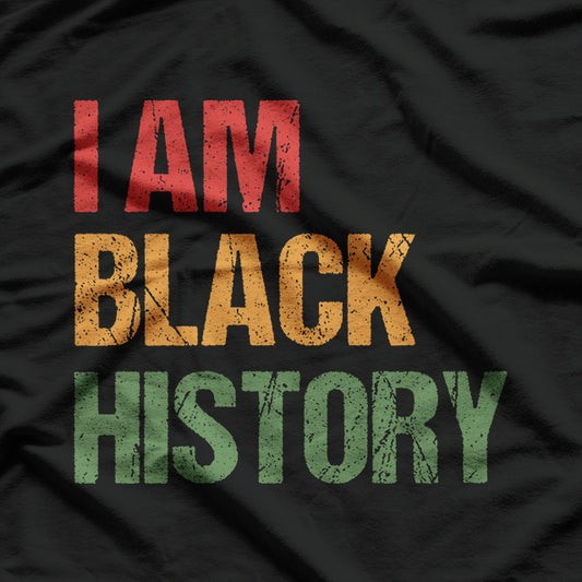 I'm Black History Month No to Racism Gift Ladies T-Shirt