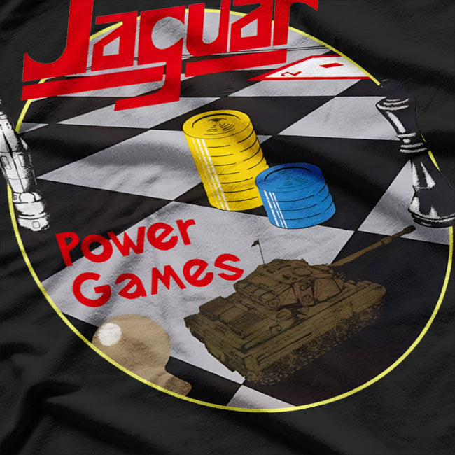 Jaguar Power Games Retro Gamer T-Shirt