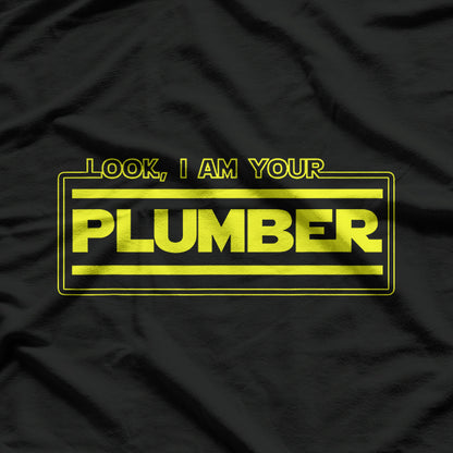Look, I Am Your Plumber – Funny Plumbing Parody Gift T-Shirt
