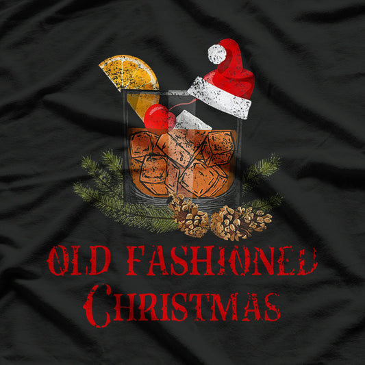 Old Fashioned Christmas Drinking T-Shirt