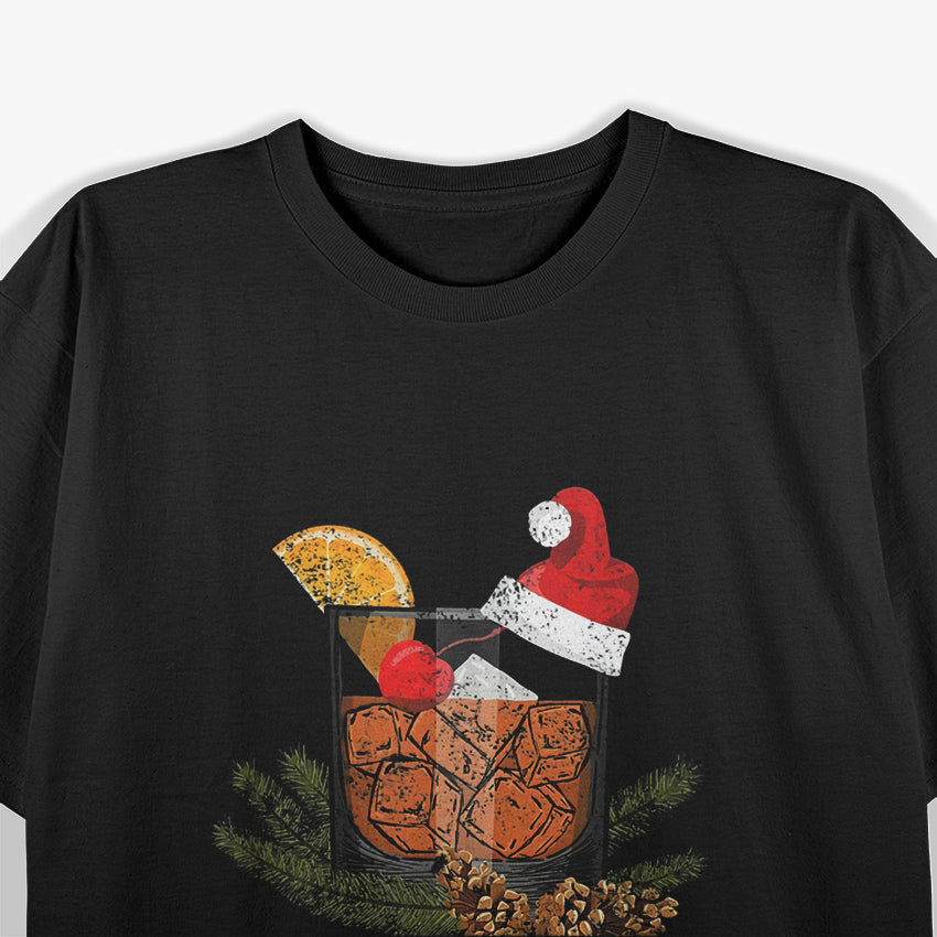 Old Fashioned Christmas Drinking T-Shirt
