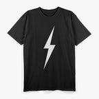 Simple Lightning Bolt: Minimalist Bold T-Shirt