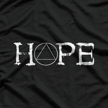 Sobriety Hope - Empowering Recovery and Sober Living T-Shirt