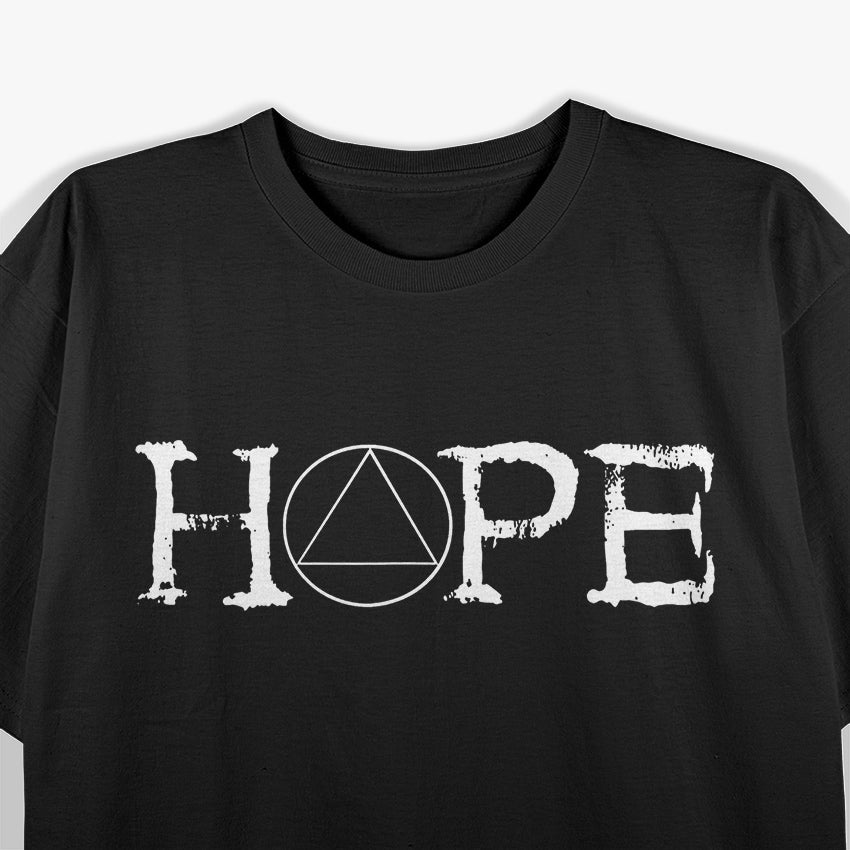 Sobriety Hope - Empowering Recovery and Sober Living T-Shirt