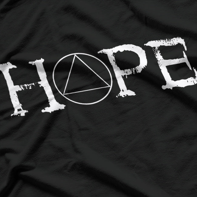 Sobriety Hope - Empowering Recovery and Sober Living T-Shirt