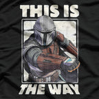 This Is the Way – Sci-Fi Portrait Art T-Shirt