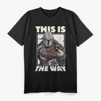 This Is the Way – Sci-Fi Portrait Art T-Shirt