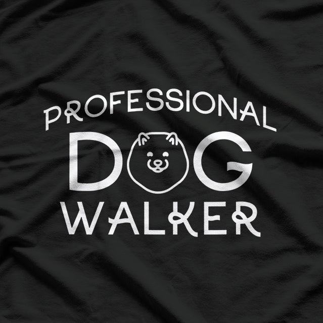 Professional Dog Walker T-Shirt