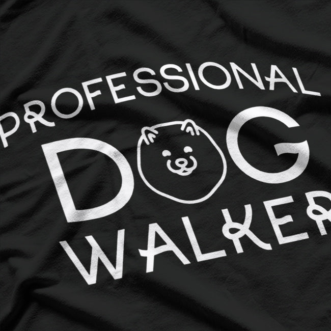 Professional Dog Walker T-Shirt