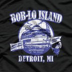Boblo Island Detroit Michigan Vintage Retro Nostalgic T-Shirt