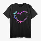 Postal Worker Heart - Delivering More Than Mail T-Shirt