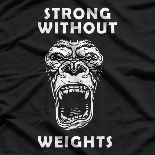 Strong Without Weights: Calisthenics Athlete T-Shirt