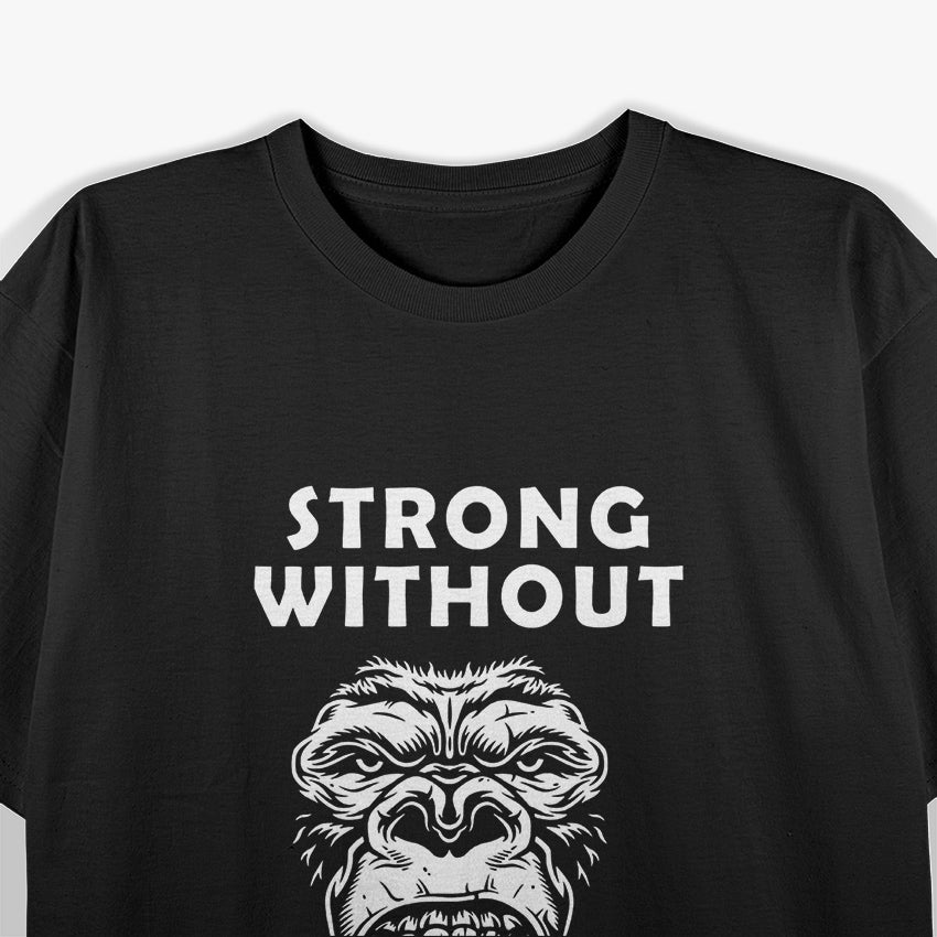 Strong Without Weights: Calisthenics Athlete T-Shirt