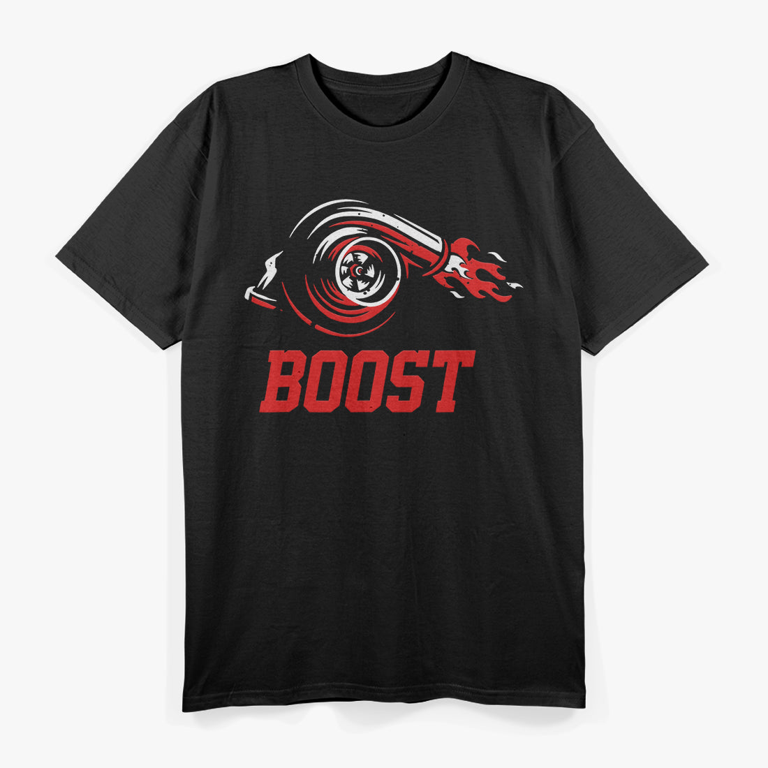 Turbo Boost Junkie – Speed & Mechanic Turbocharger T-Shirt