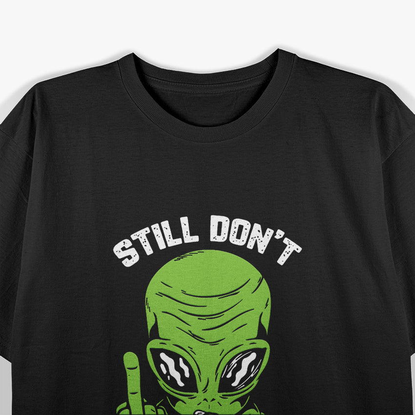 Alien Middle Finger: Out of This World Attitude T-Shirt