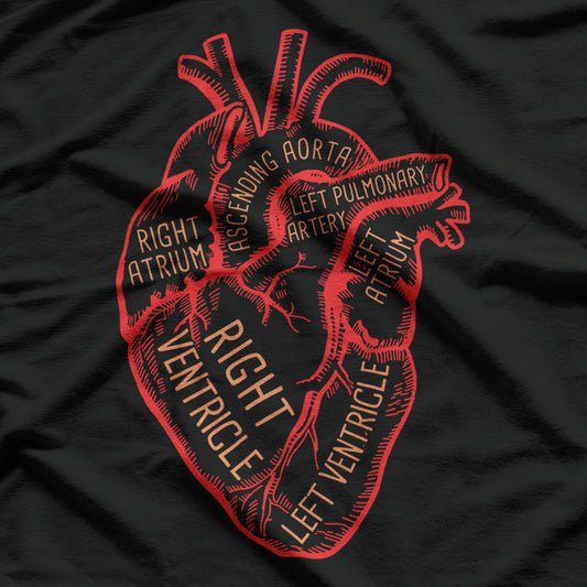 Anatomical Heart - A Personal Cardiologist's Touch T-Shirt