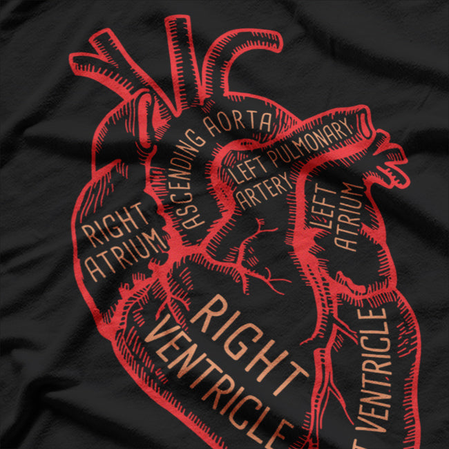 Anatomical Heart - A Personal Cardiologist's Touch T-Shirt