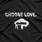 Choose Love Buffalo Stop Hate End Racism T-Shirt